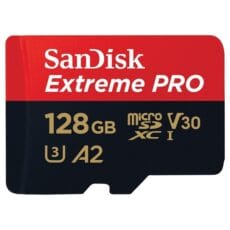 SanDisk MicroSDXC Extreme Pro 128GB UHS-1 U3 V30 128GB 200MB/S, Class 10